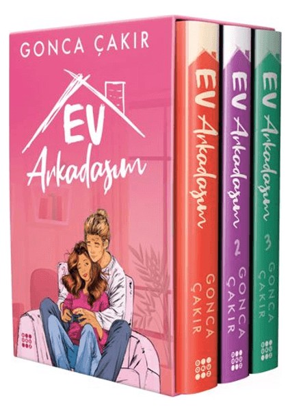 Ev Arkadaşım (Kutulu Ciltli Set 3 Kitap) - Gonca Çakır