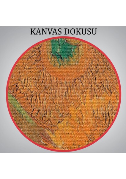 Ayçiçeği Eseri Vincent Van Gogh Dekoratif Kanvas Tablo, Duvar Dekoru 6437