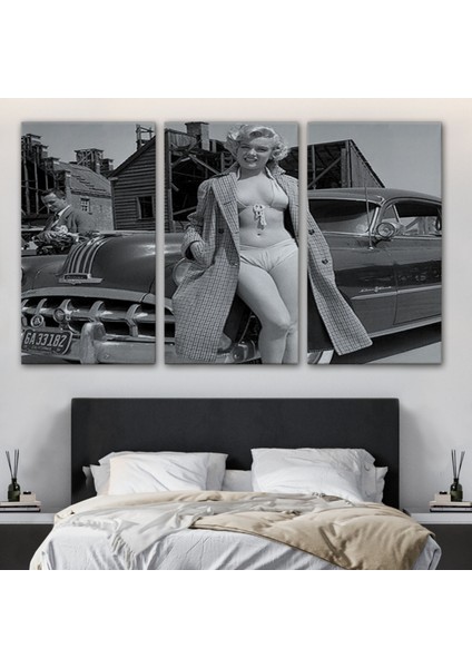 Marilyn Monroe ve Güzelliği Dekoratif Kanvas Tablo, Duvar Dekoru 6523 modelleri