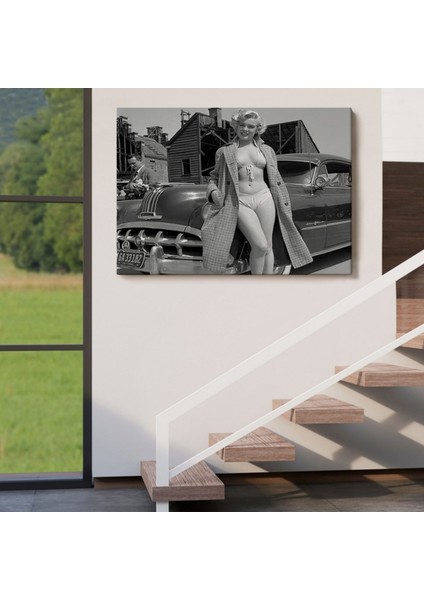 Marilyn Monroe ve Güzelliği Dekoratif Kanvas Tablo, Duvar Dekoru 6523 indirimleri