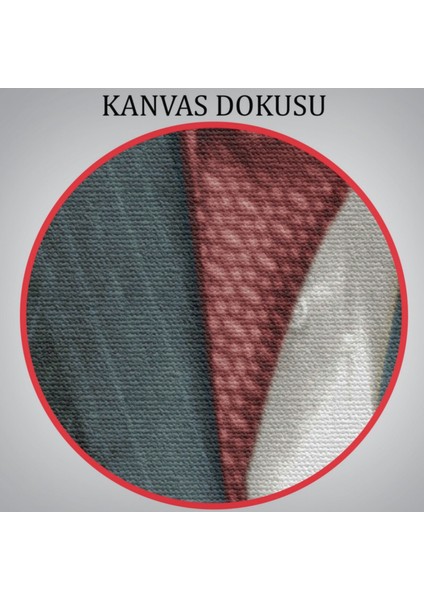 Mustafa Kemal Atatürk Portresi Dekoratif Kanvas Tablo, Duvar Dekoru CO64