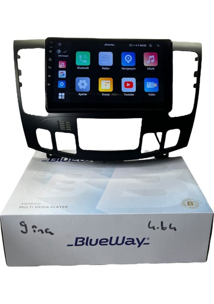 Hyundai Sonato A-C 2009-2011 Blueway 4-64 Profesyonel Oem Multimedia