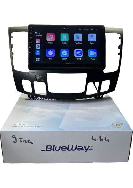Hyundai Sonato A-C 2009-2011 Blueway 4-64 Profesyonel Oem Multimedia fiyatları