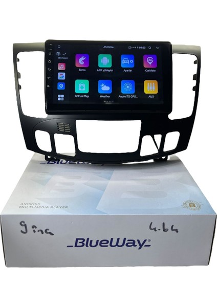 Hyundai Sonato A-C 2009-2011 Blueway 4-64 Profesyonel Oem Multimedia modelleri