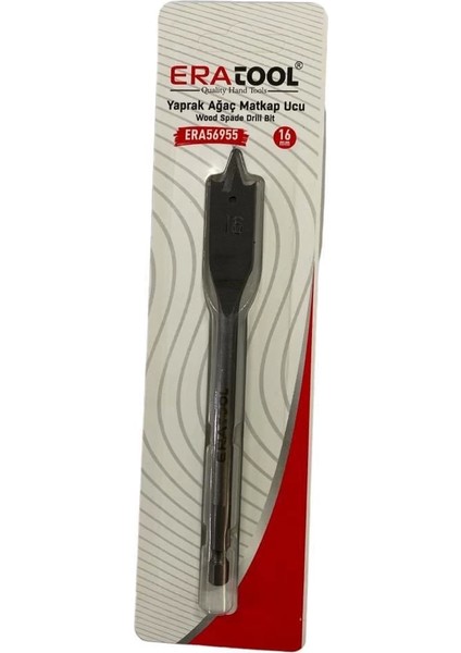 Eratool 56955 Altıgen Yassı Ahşap Maktap Ucu 16 mm