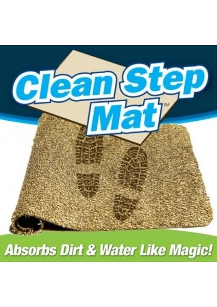 Clean Step Mat Yıkanabilir Mikrofiber Kir Toz Emici Iç-Dış Ortam Paspas fırsatları