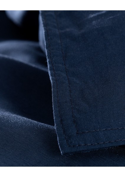 Loire Tek Kişilik Tencel Nevresim Takımı ( TENCEL™ ) - Lacivert