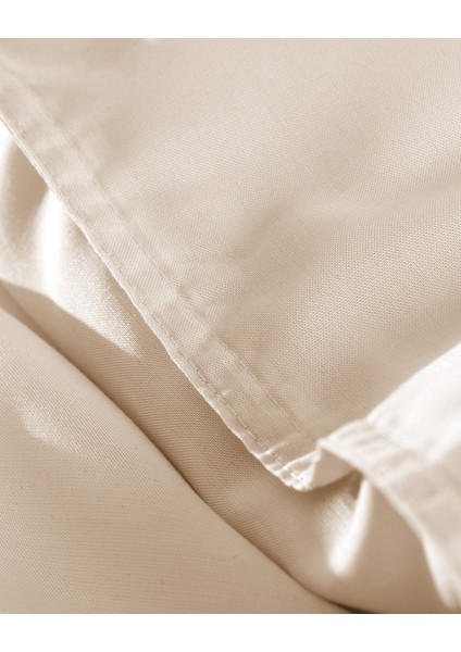 Loire Tek Kişilik Tencel Nevresim Takımı ( TENCEL™ ) - Bej