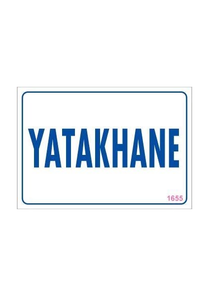 Yatakane Levhası 17,5X25 KOD:1655