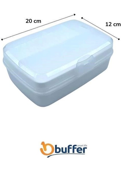 Bfs 12 Bölmeli Çok Amaçlı Takı Toka Kutusu Dikiş Kutusu Kapaklı Organizer Kutusu Bölmeli Kutu