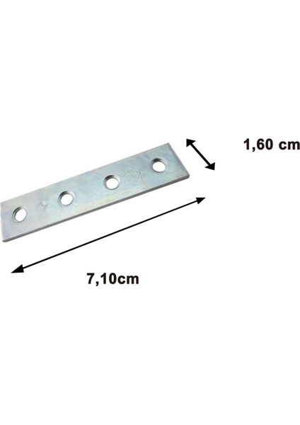 Gönye Düz Tip No:2 ( 5 Adet ) modelleri
