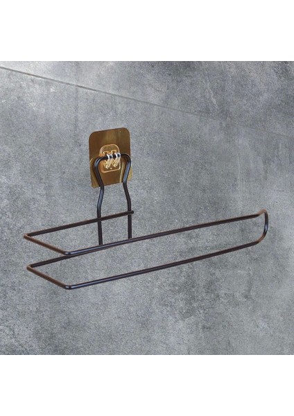 Kendiliğinden Yapışkanlı Krom Paslanmaz Metal Havlu Kağıtlık Aparatı fırsatları