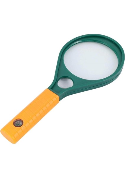 Optik Cam El Büyüteç 65MM 6x 4x Pusulalı Çocuklar ve Yetişkinler MG89075 fırsatları