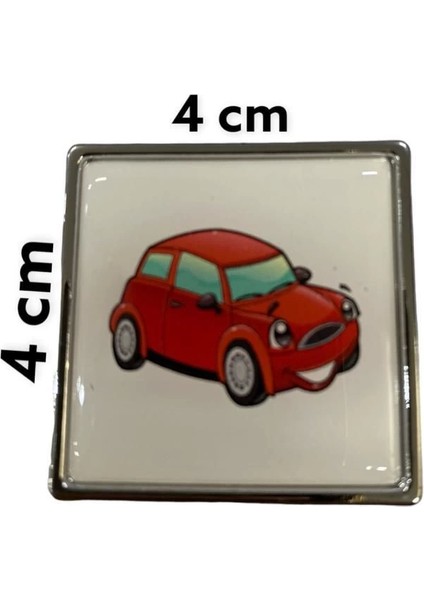 Simge Kare Krom Çekmece Düğmesi