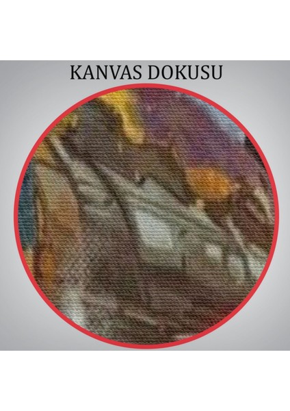 Annesi Zübeyde Hanımın Elini Öperken Atatürk Dekoratif Kanvas Tablo, Duvar Dekoru 6302