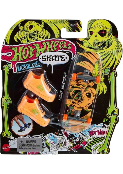 Bfs HPG21 Hot Wheels Skate Neon Temalı Parmak Kaykay ve Ayakkabı Paketleri fırsatları