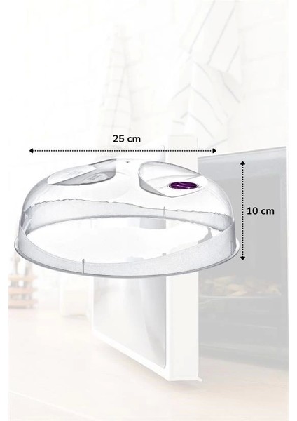 Bfs Mikrodalga Fırın Koruyucu Sızdırmaz Gıda Koruyucu Dayanıklı Yiyecek Isıtma Kapağı
