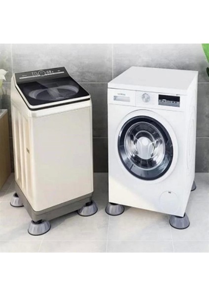 Bfs Çamaşır Makinesi Sarsıntı Titreşim Ses Önleyici Kaydırmaz Ayak 4lü Set