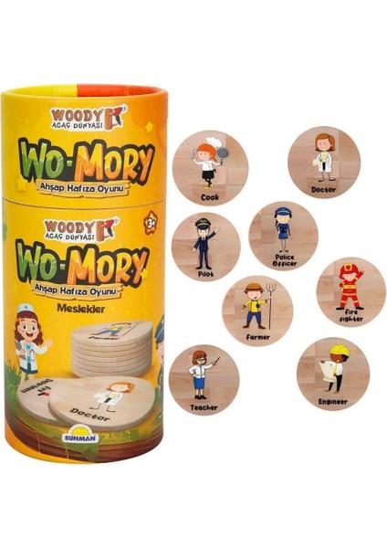 Woody Wo-Mory Ahşap Hafıza Oyunu fiyatları