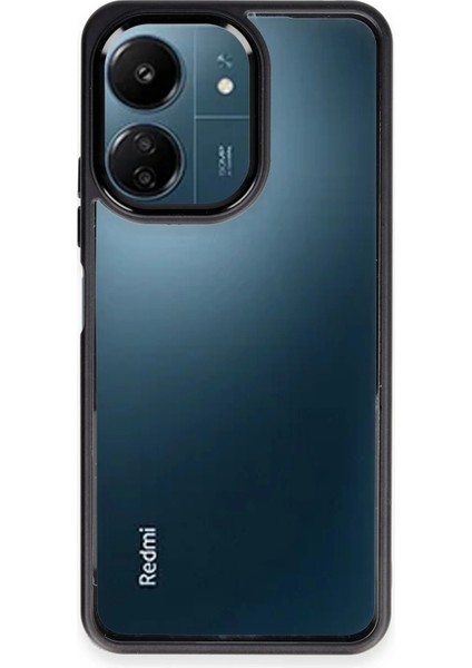 Bfs Xiaomi Redmi 13C Kılıf Power Silikon - Siyah