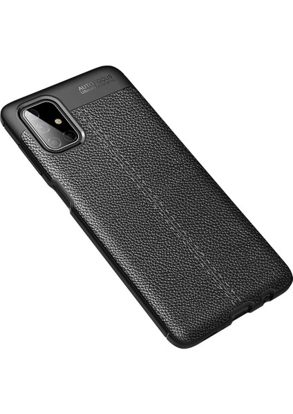 Bfs Samsung Galaxy M51 Kılıf Auto Focus Kapak - Siyah