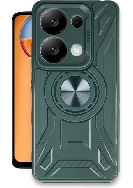 Bfs Xiaomi Redmi Note 13 Pro 5g Kılıf Lincoln Silikon - Koyu Yeşil