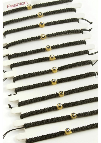 Nazar Makrome Örgülü Bileklik