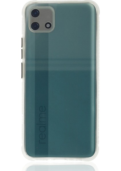 Bfs Realme C11 2021 Kılıf Miami Şeffaf Silikon - Şeffaf