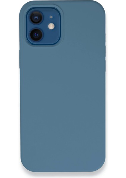 Bfs iPhone 12 Kılıf Lansman Legant Silikon - Açık Mavi