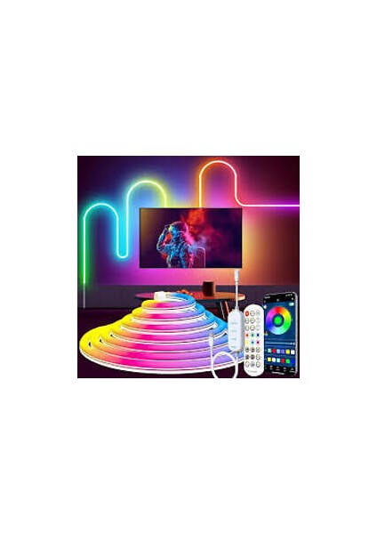3M RGB LED Neon Şerit – Kumandalı fiyatları