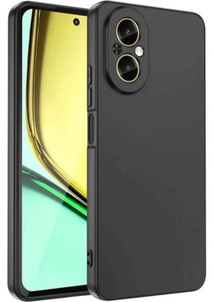 Bfs Realme 12 Lite Kılıf First Silikon - Siyah