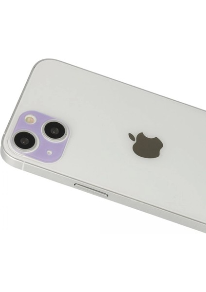 Bfs iPhone 13 Rainbow Kamera Lens Koruma Cam - Mor