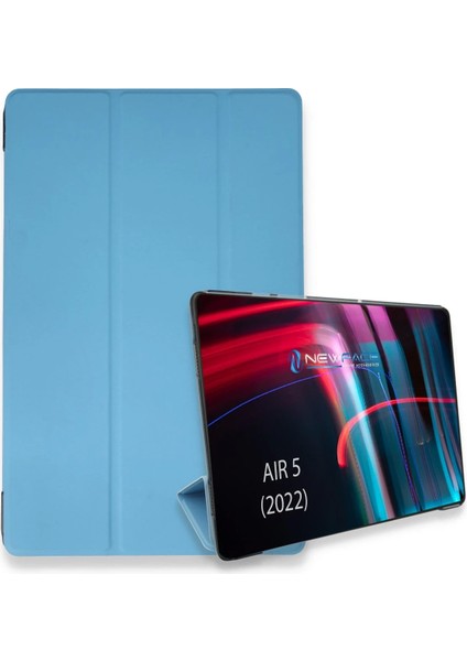 Bfs iPad Air 5 (2022) Kılıf Tablet Smart Kılıf - Mavi