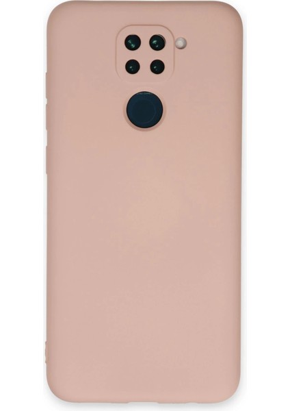 Bfs Xiaomi Redmi Note 9 Kılıf Nano Içi Kadife Silikon - Pudra