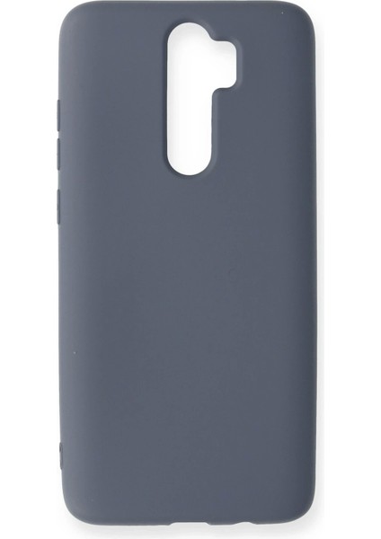 Bfs Xiaomi Redmi Note 8 Pro Kılıf Nano Içi Kadife Silikon - Gri