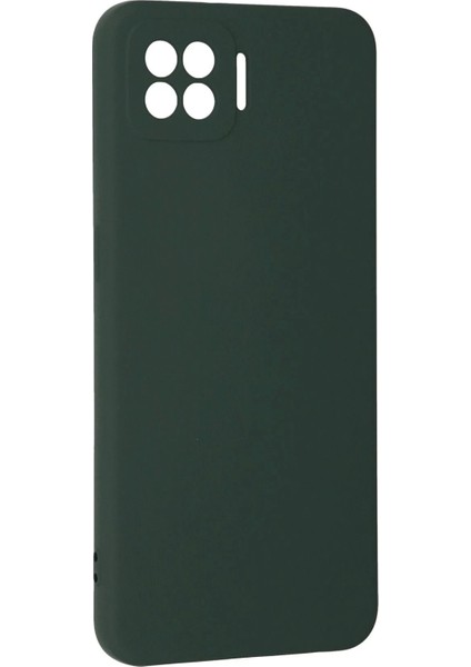 Bfs Oppo A73 Kılıf Nano Içi Kadife Silikon - Koyu Yeşil modelleri