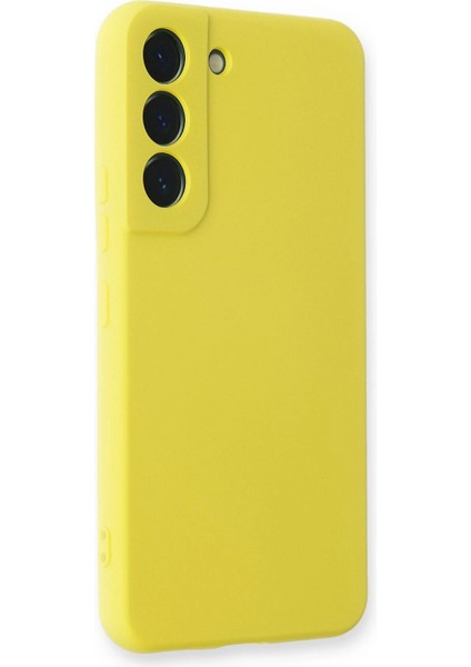 Bfs Samsung Galaxy S22 Plus Kılıf Nano Içi Kadife Silikon - Sarı fiyatları