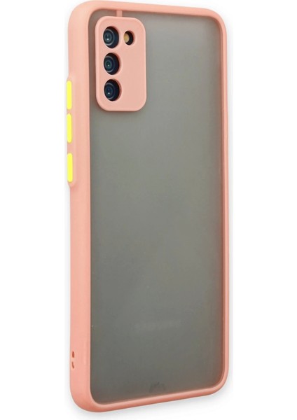 Bfs Samsung Galaxy A02S Kılıf Montreal Silikon Kapak - Pembe fiyatları