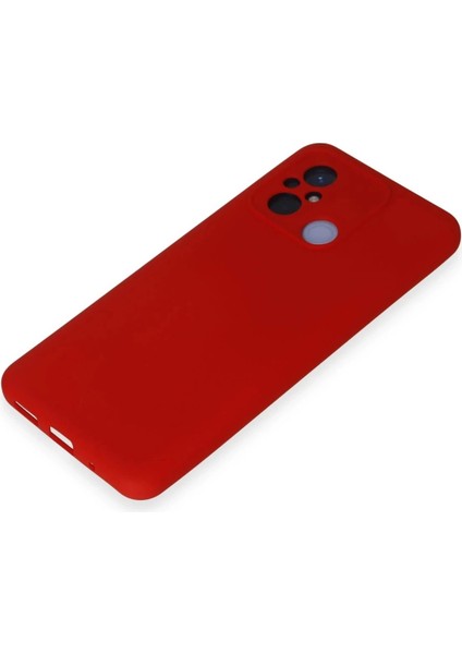 Bfs Xiaomi Redmi 12C Kılıf Nano Içi Kadife Silikon - Kırmızı fırsatları