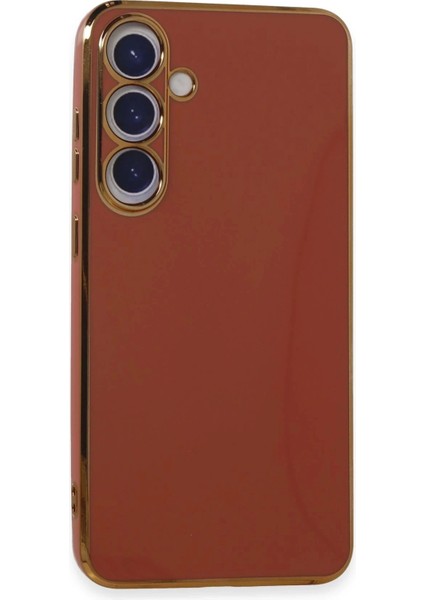 Bfs Samsung Galaxy S24 Plus Kılıf Volet Silikon - Kırmızı