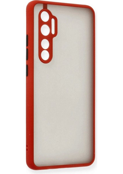 Bfs Xiaomi Mi Note 10 Lite Kılıf Montreal Silikon Kapak - Kırmızı fiyatları