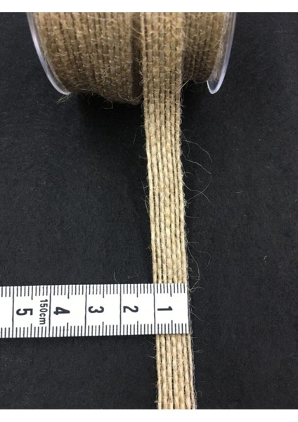 Haki Jüt Kurdele 10 Mm, 10 Metre, Doğal ve Şık Dekoratif Detaylar Için Ideal. fiyatları