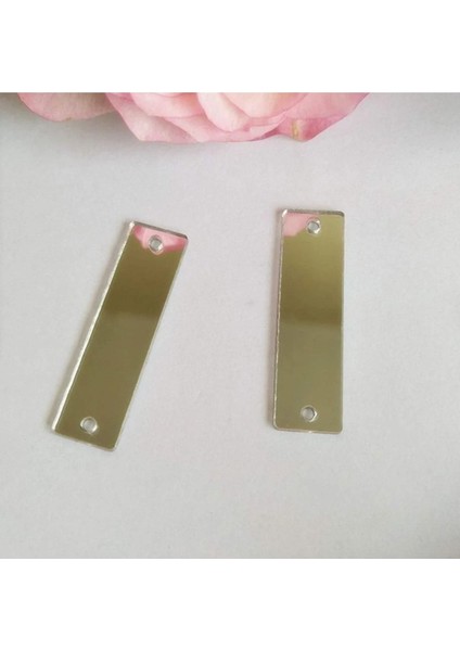 40 Adet 2cm Sarı Akrilik Örgü Tasarım Dikim Aksesuarı