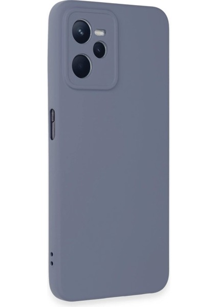 Bfs Realme C35 Kılıf Nano Içi Kadife Silikon - Gri fiyatları