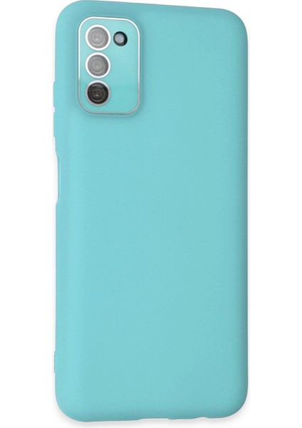 Bfs Samsung Galaxy A03S Kılıf Lansman Glass Kapak - Turkuaz fiyatları
