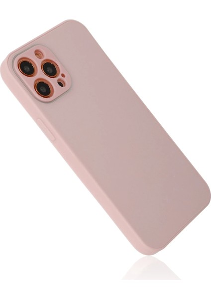 Bfs iPhone 12 Pro Max Kılıf Glass Kapak - Pembe modelleri