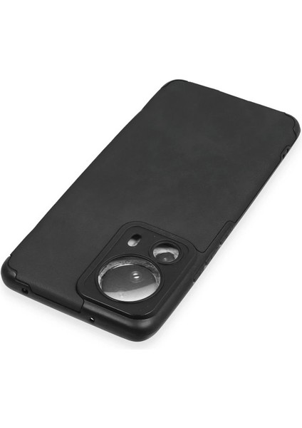 Bfs Xiaomi Mi 13 Lite Kılıf Loop Deri Silikon - Siyah modelleri