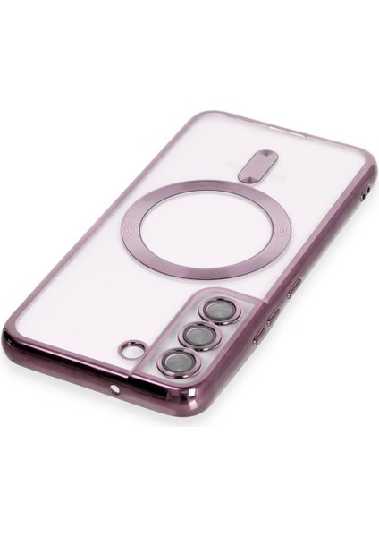 Bfs Samsung Galaxy S22 Kılıf Kross Magneticsafe Kapak - Mor modelleri