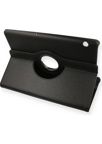 Bfs Huawei Mediapad T5 10 Kılıf 360 Tablet Deri Kılıf - Siyah