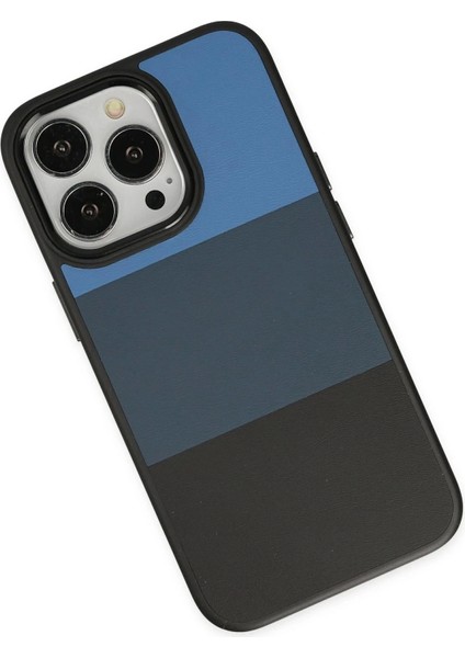 Bfs iPhone 14 Pro Max Kılıf King Kapak - Mavi-Siyah fiyatları